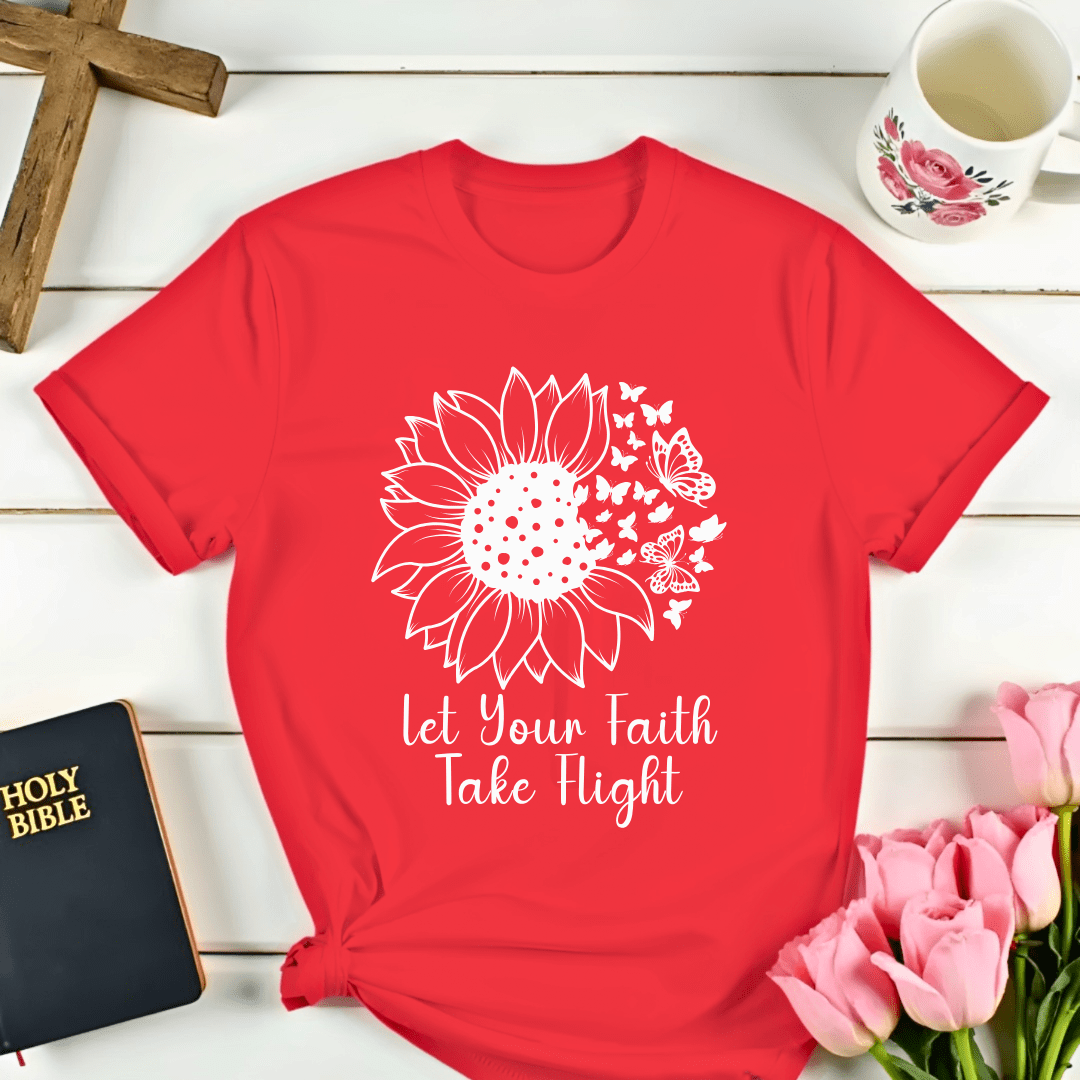 Faith Sunflower Flight T-Shirt