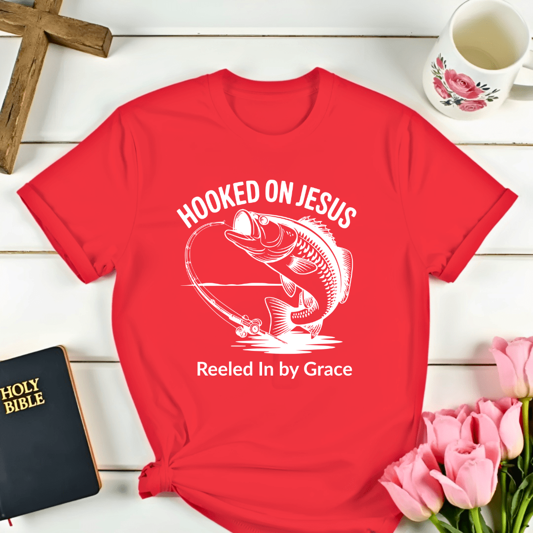 Hooked On Jesus T-Shirt