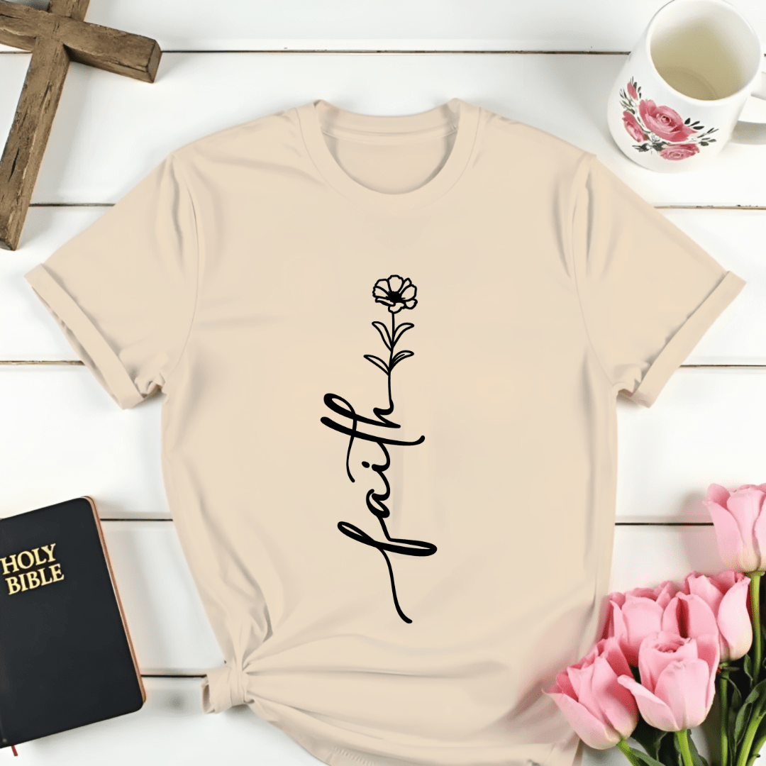 Faith Flower T-Shirt