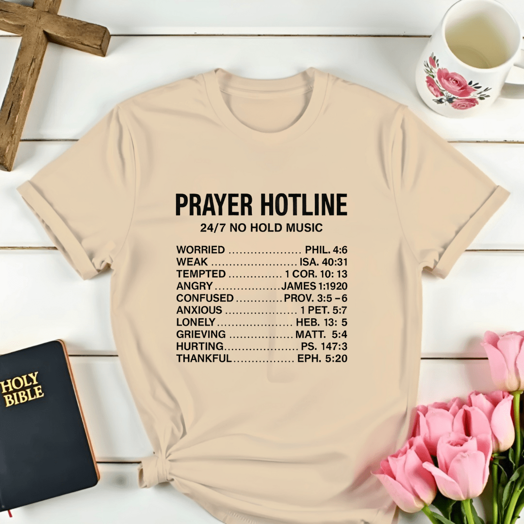 Pray Hotline T-Shirt - Kozzy Co