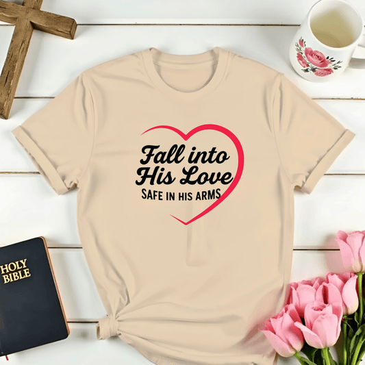 Safe In His Arms T-Shirt - Kozzy Co