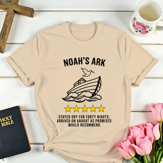 Noah's Ark 5 Stars Review T-Shirt