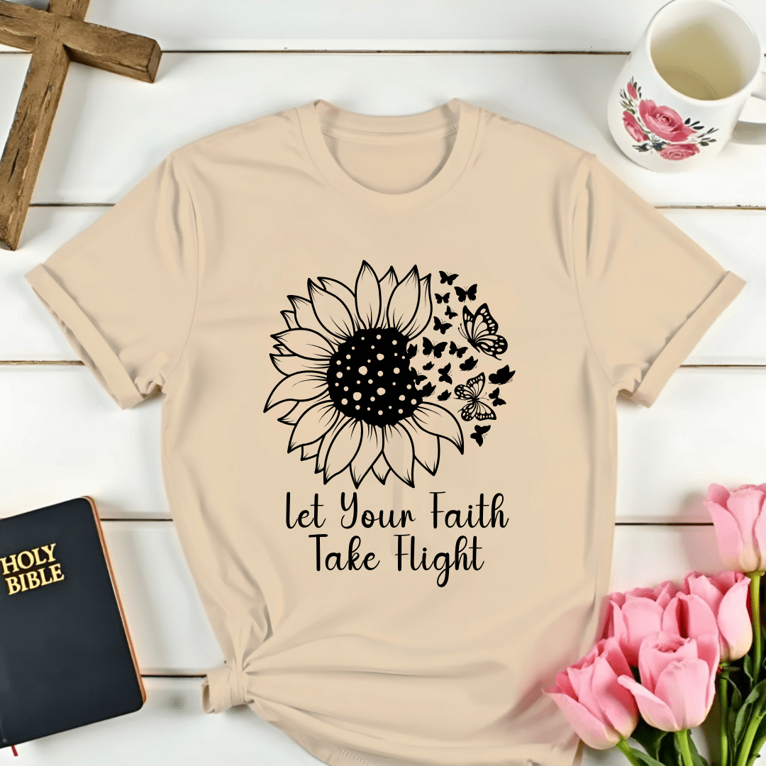 Faith Sunflower Flight T-Shirt