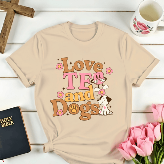 Love Tea & Dogs T-Shirt