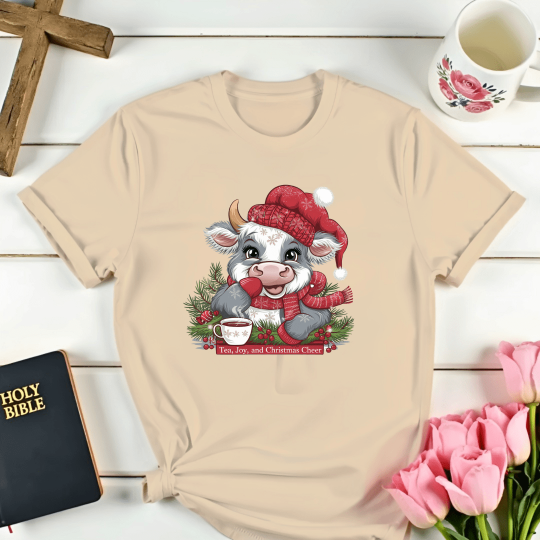 Tea, Joy & Christmas Cheer T-Shirt