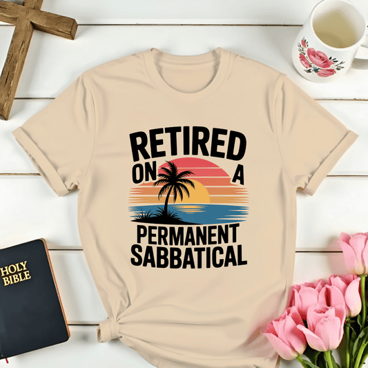 Retro Retired Professor  T-Shirt