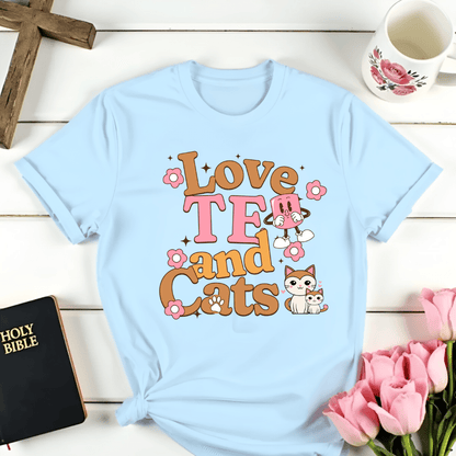 Love Tea & Cats T-Shirt