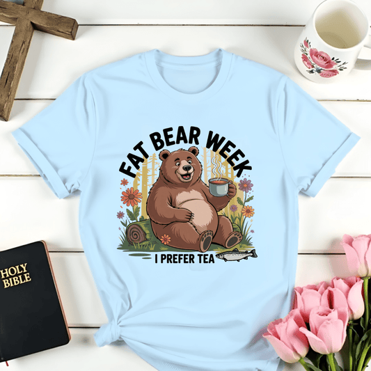 Fat Bear Week Tea T-Shirt