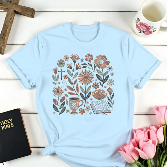 Boho Botanical Bliss  T-Shirt