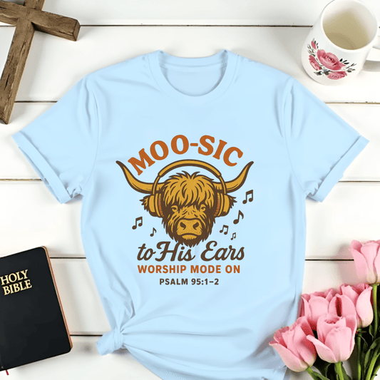 Moo-sic To HIS Ear T-Shirt