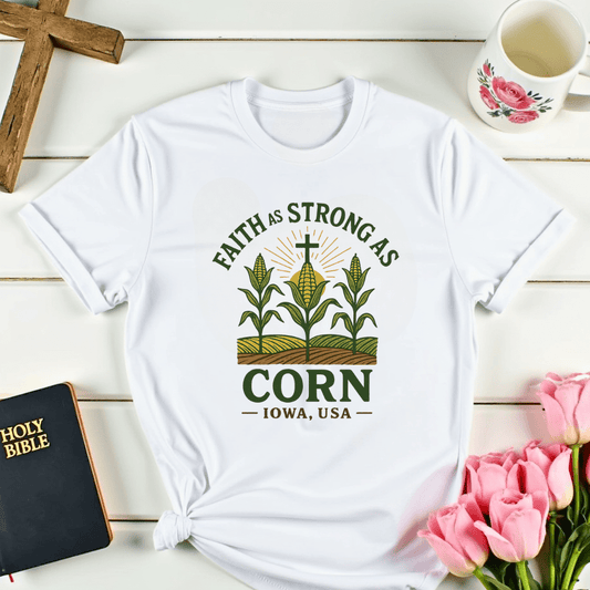 Faith As Strong As Corn T-Shirt