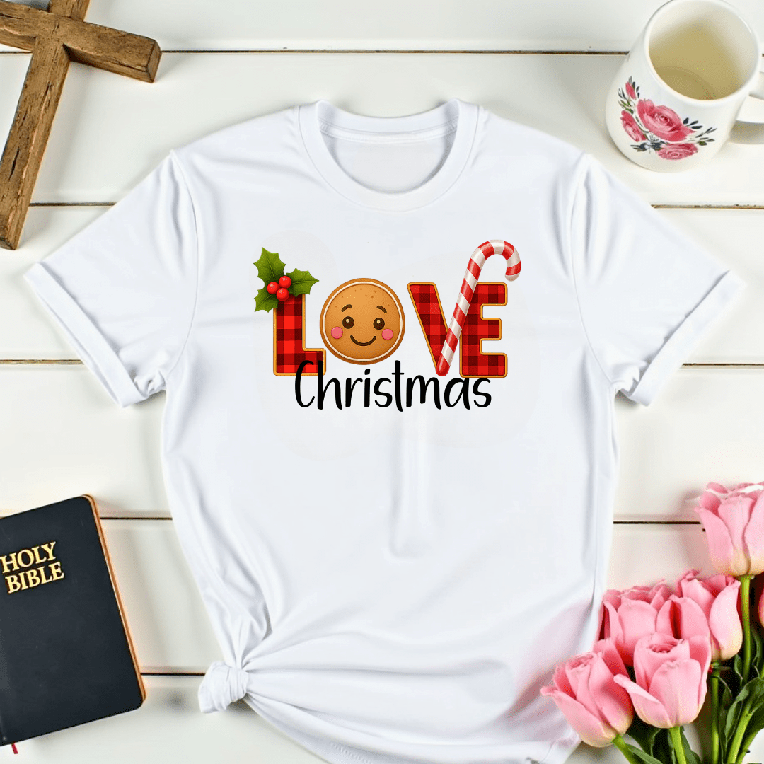 Gingerbread Love Christmas T-Shirt