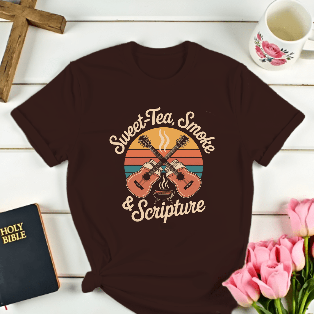 Sweet Tea, BBQ and Scripture T-Shirt