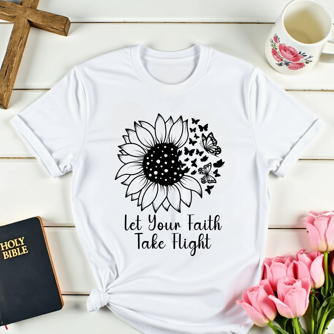 Faith Sunflower Flight T-Shirt
