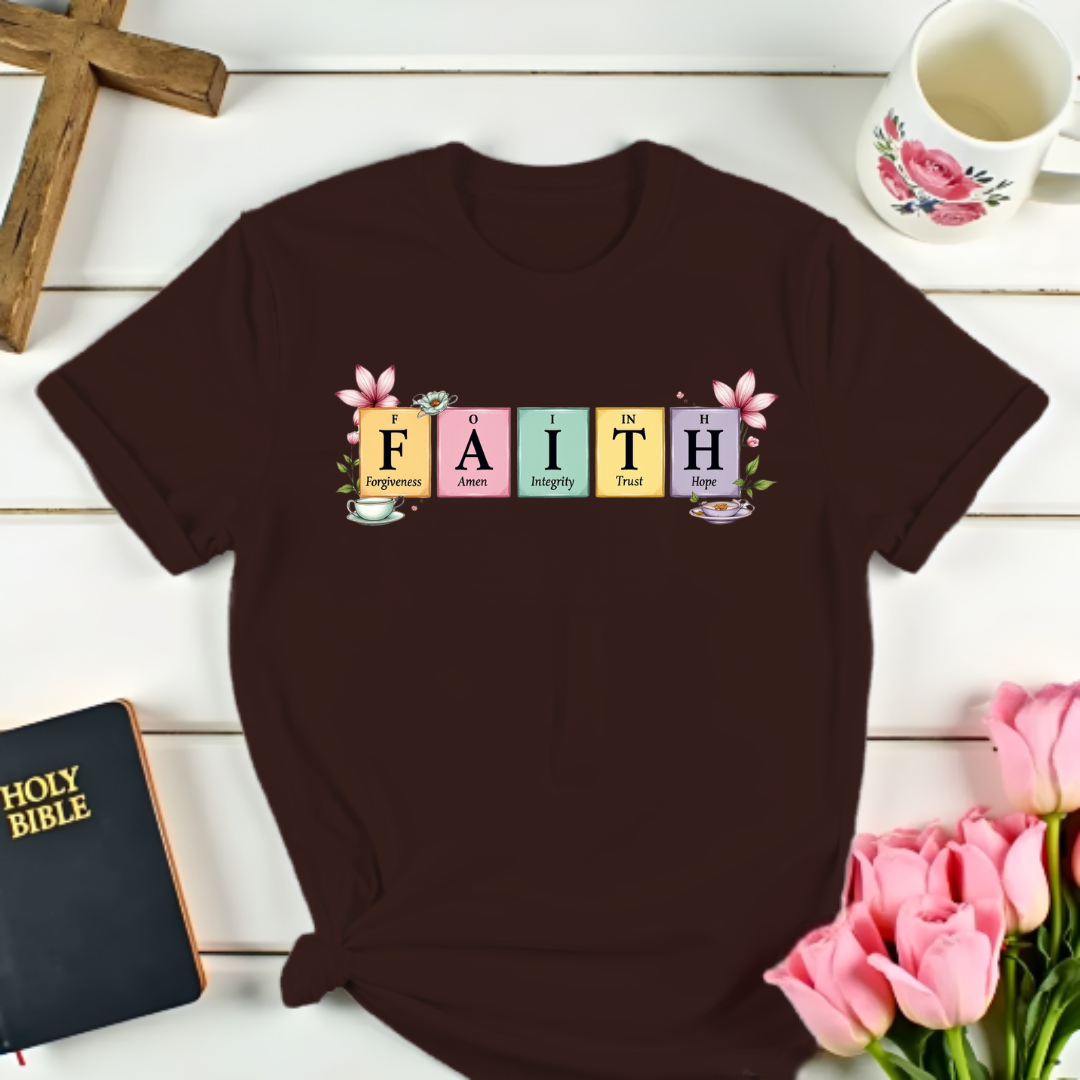 Faith Table of Elements T-Shirt