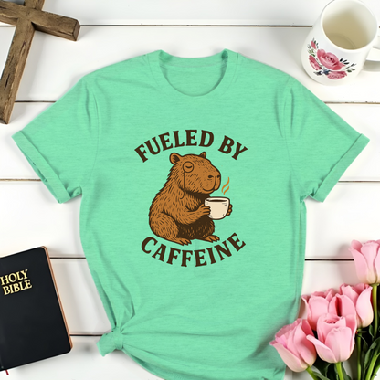 Capybara Caffeinated T-Shirt