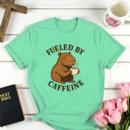 Capybara Caffeinated T-Shirt