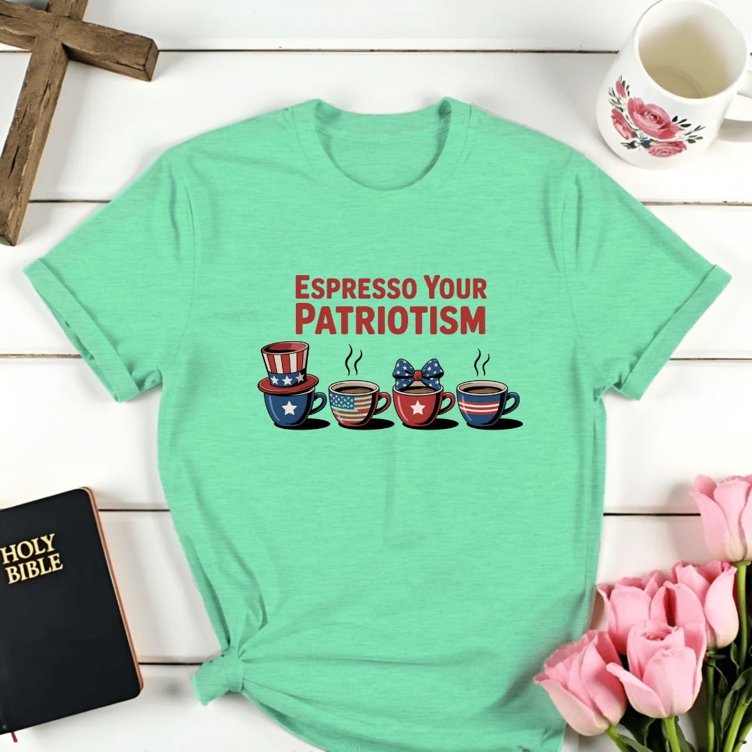 Espresso Your Patriotism T-Shirt