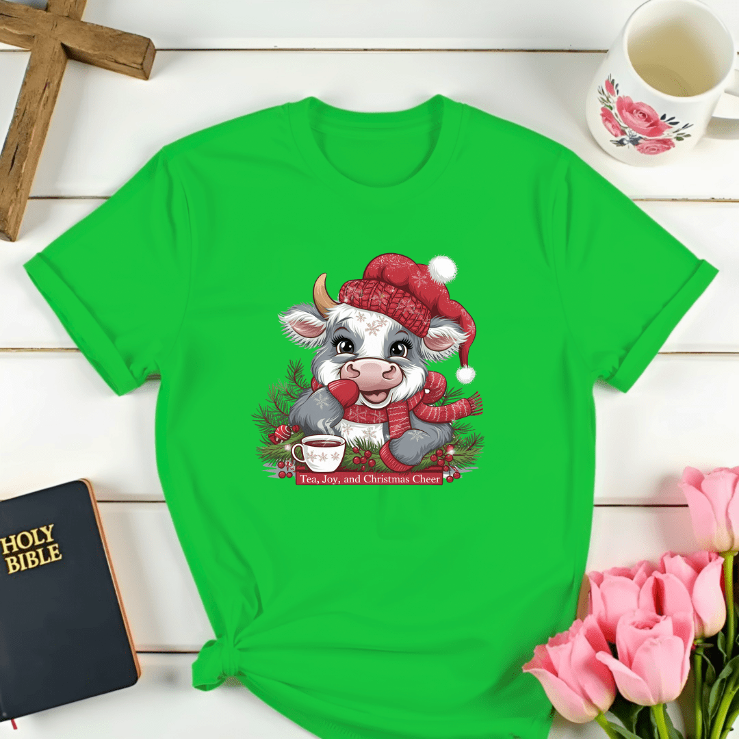 Tea, Joy & Christmas Cheer T-Shirt