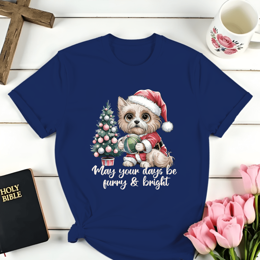 Furry & Bright Christmas T-Shirt
