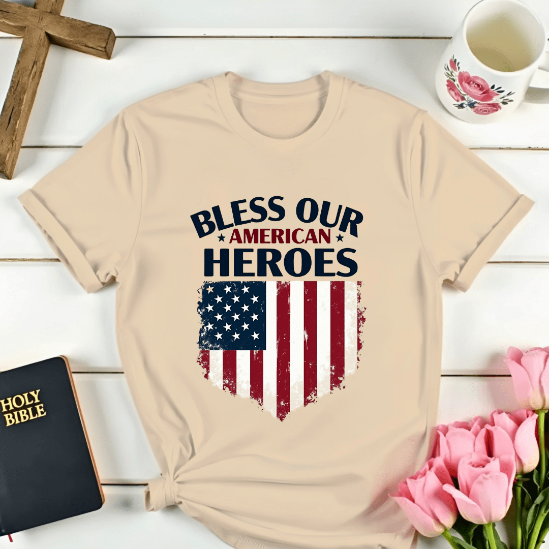 Bless Our American Heroes T-Shirt
