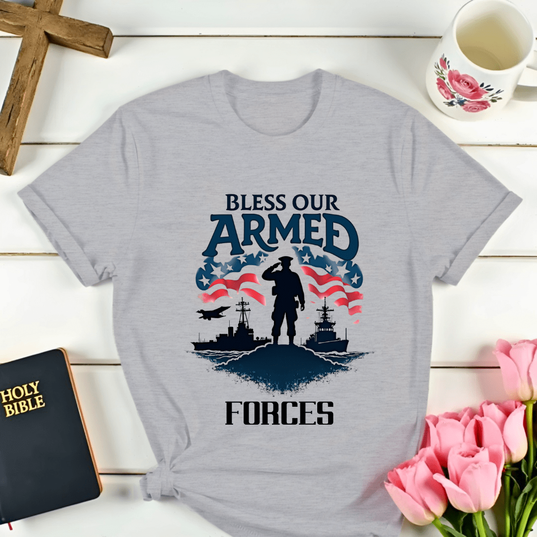 Bless Our Armed Forces T-Shirt