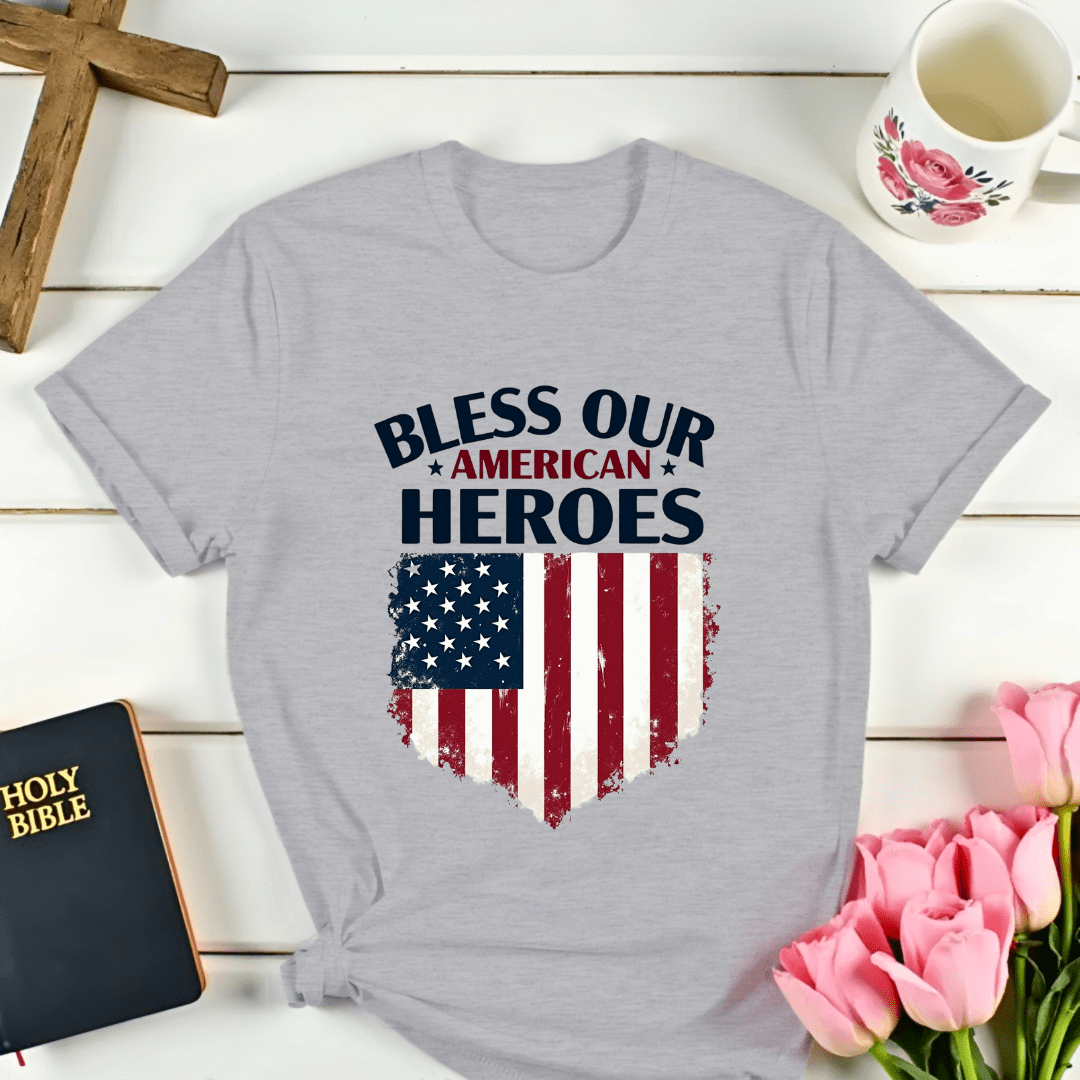 Bless Our American Heroes T-Shirt