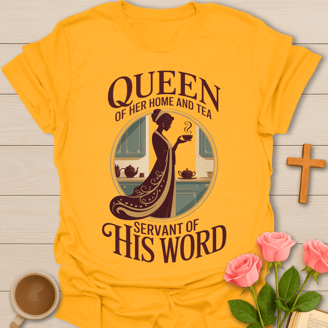Proverbs Queen Tea T-Shirt T-Shirt