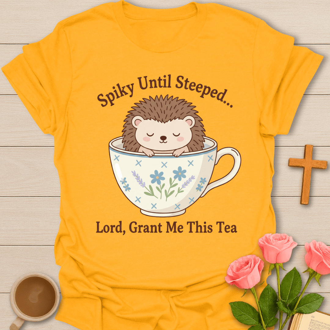 Hedgehog Tea T-Shirt T-Shirt