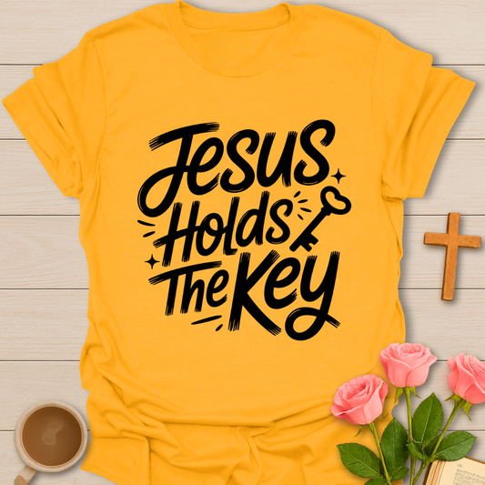 Jesus Holds The Key T-Shirt