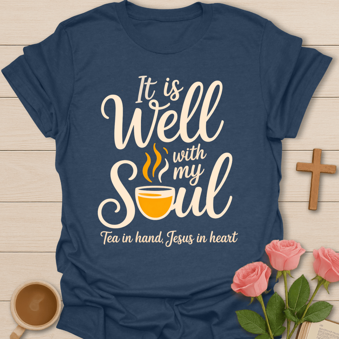 Well With My Soul Tea T-Shirt T-Shirt