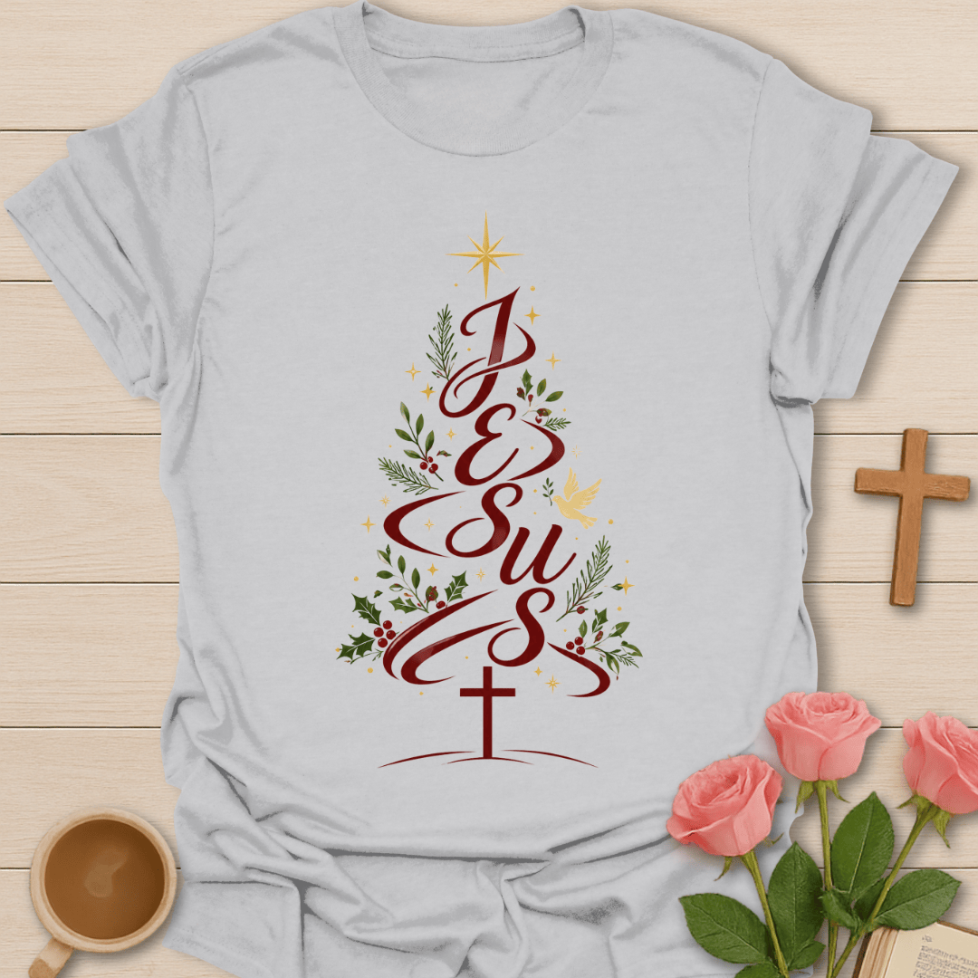 Jesus Christmas Tree T-Shirt
