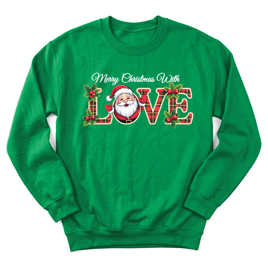 Santa's Christmas Love Sweatshirt