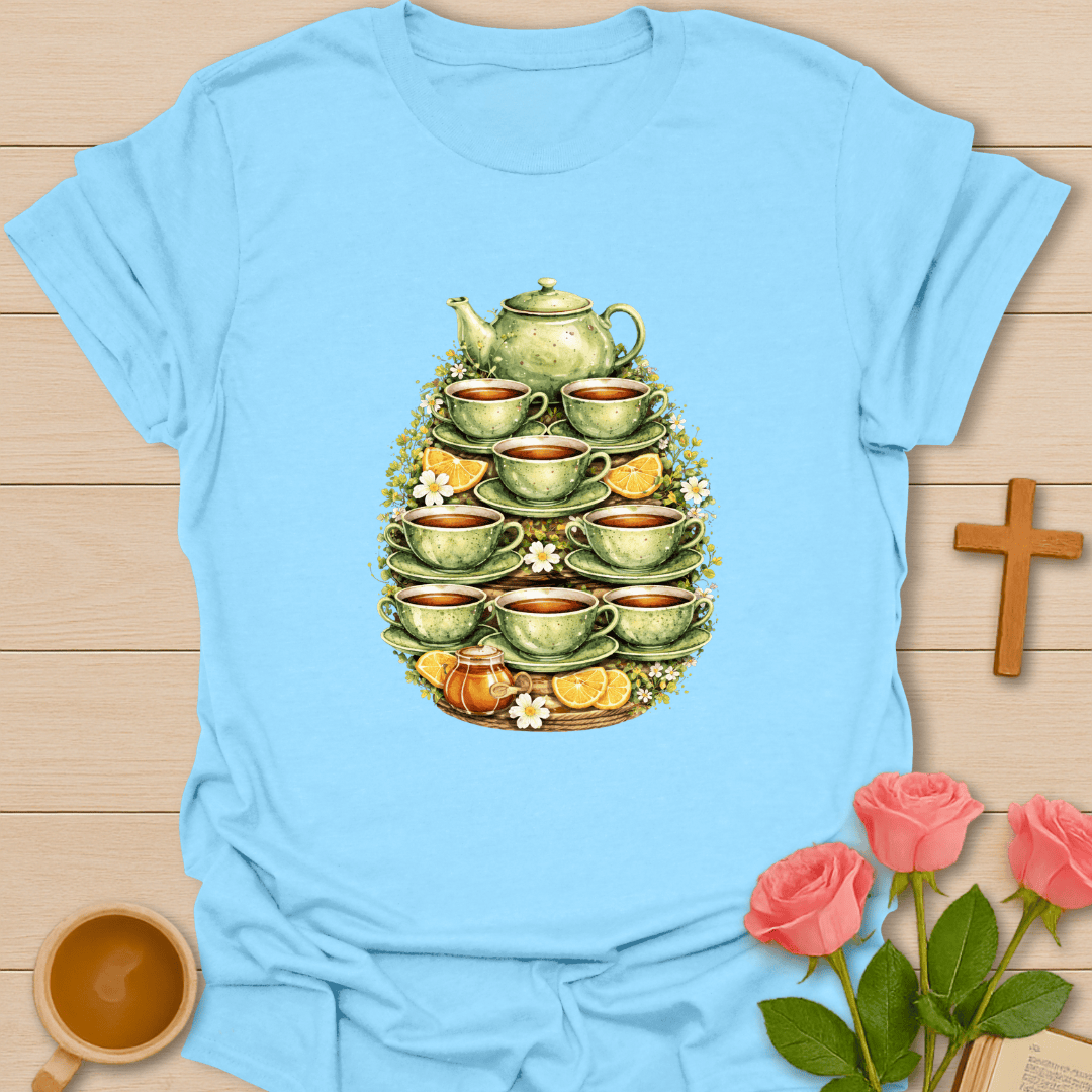Tea Lover Easter Egg T-Shirt