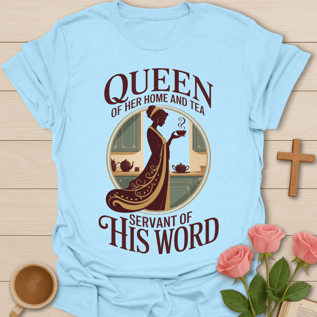 Proverbs Queen Tea T-Shirt T-Shirt