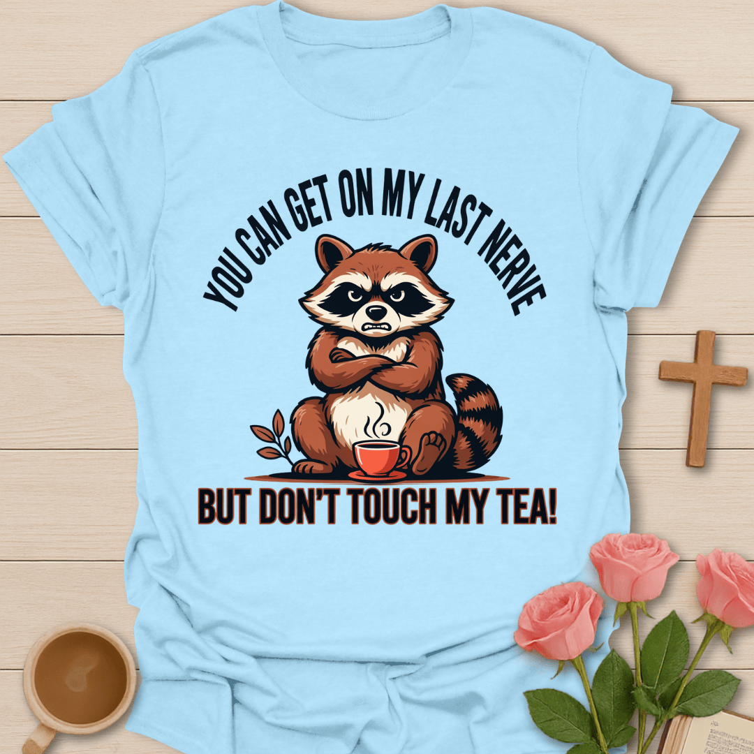 Grumpy Raccoon Tea T-Shirt