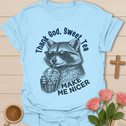 Sweet Tea Raccoon T-Shirt T-Shirt
