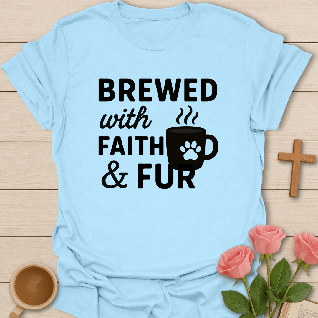 Brewed Fur & Faith T-Shirt