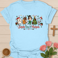 Jesus Sweet Tea & Nurses Christmas T-Shirt