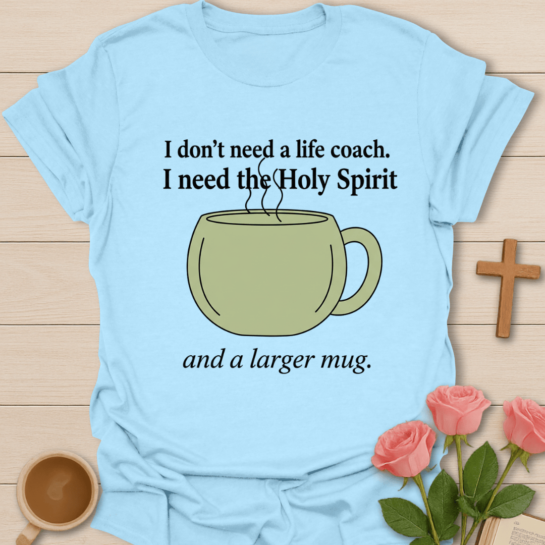 Holy Spirit & A Larger Mug T-Shirt