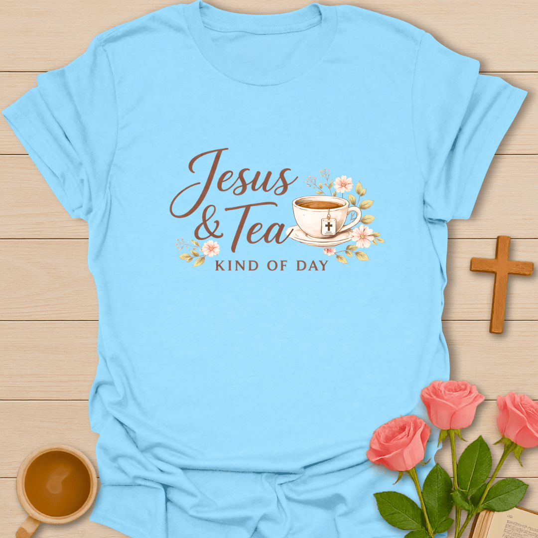 Jesus & Tea Cozy Day T-Shirt T-Shirt