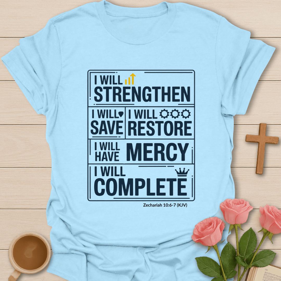 God's Five I Wills T-Shirt T-Shirt