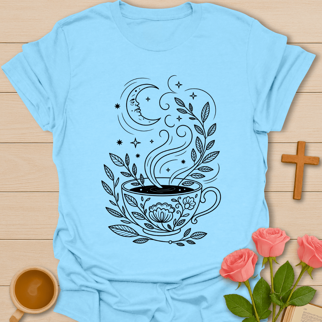 Love Tea To The Moon  T-Shirt