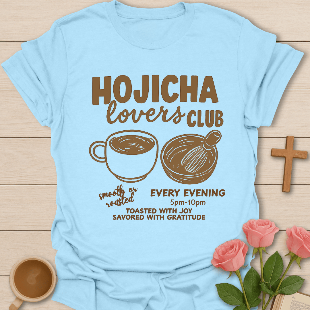 Hojicha Lovers Club T-Shirt T-Shirt