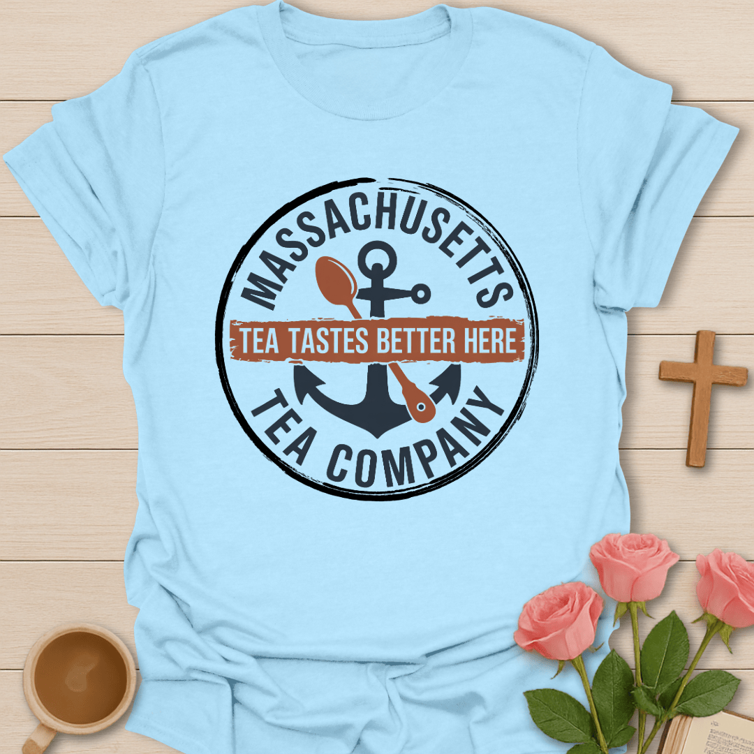 Vintage Massachusetts Tea T-Shirt T-Shirt