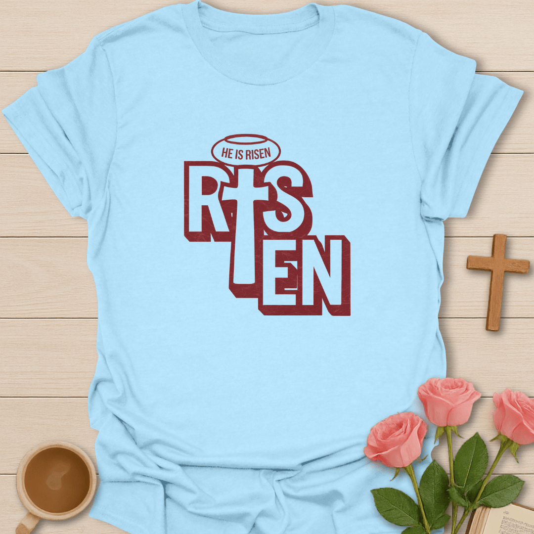 Risen Cross T-Shirt T-Shirt
