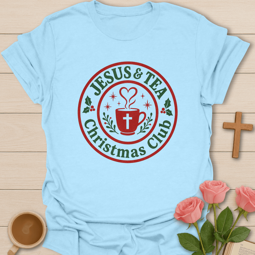 Jesus & Tea Christmas Club T-Shirt