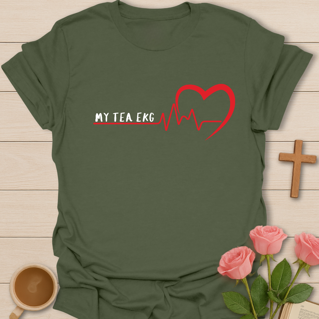 My Tea EKG T-Shirt