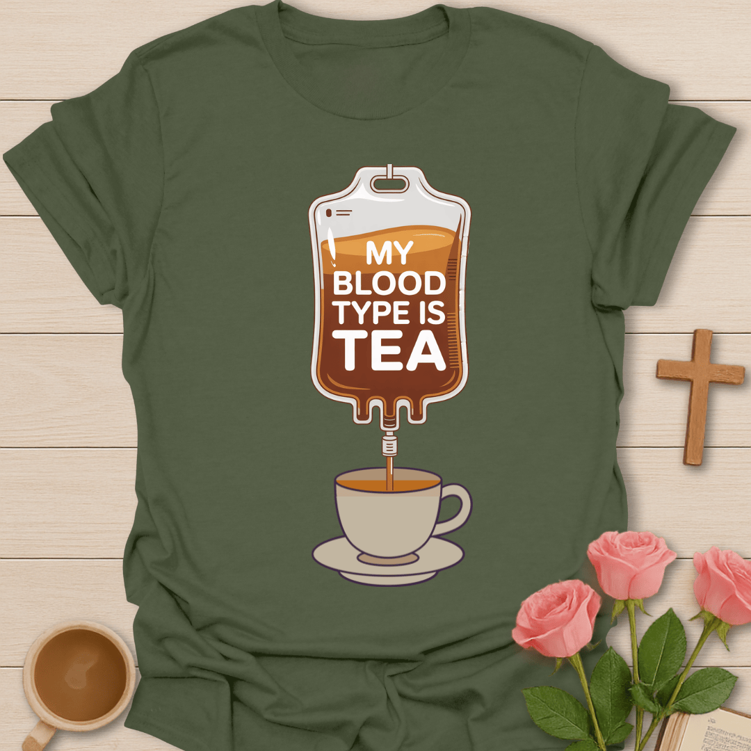 Tea Lover Type Shirt T-Shirt