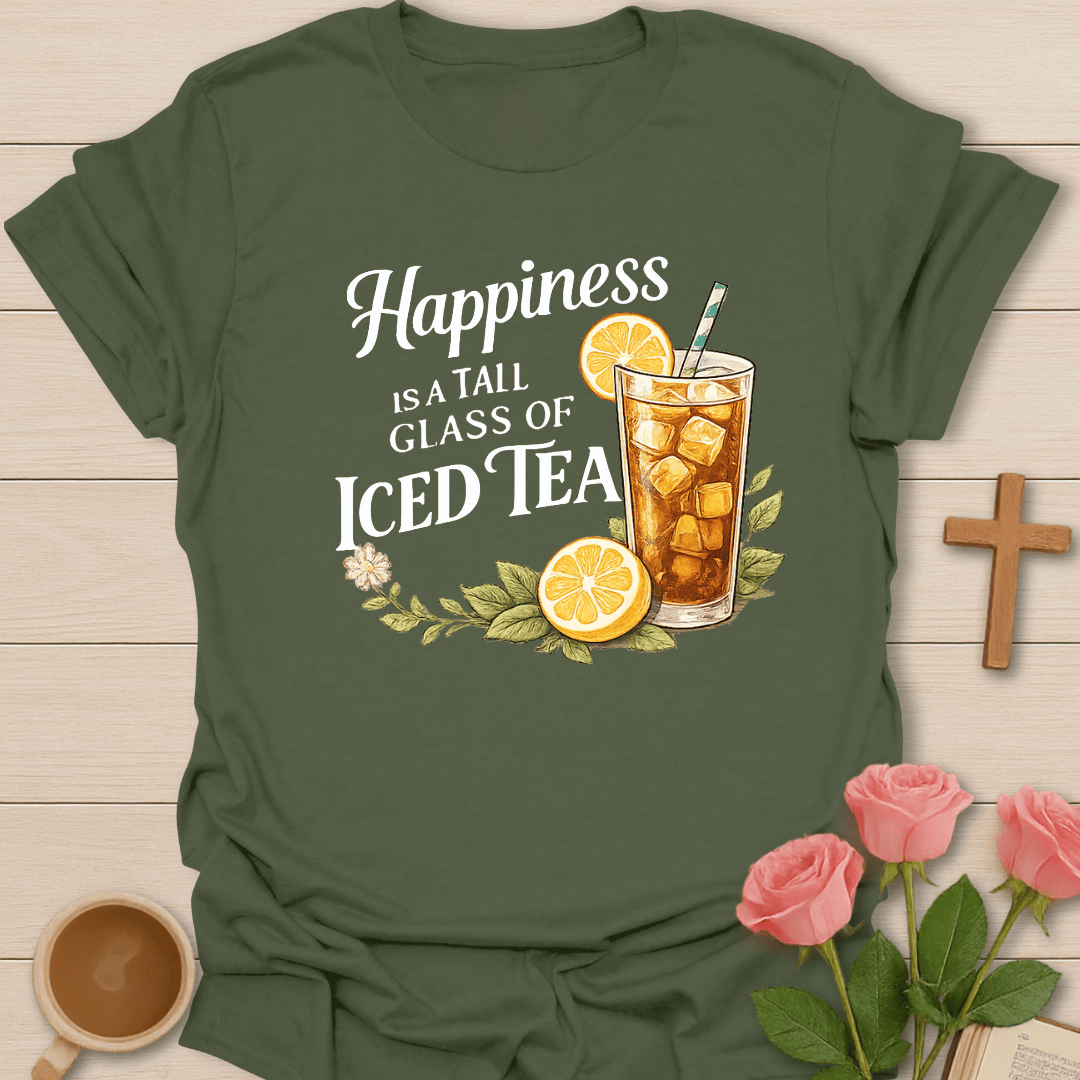 Happiness Is Tea T-Shirt T-Shirt